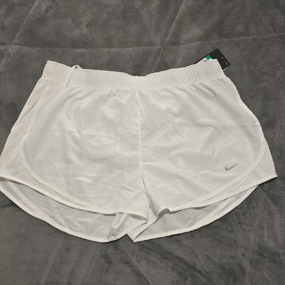 Nike Women's Athletic White Shorts